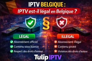 IPTV Belgique : IPTV est-il légal en Belgique ?