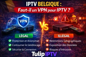 IPTV Belgique : Faut-il un VPN pour IPTV ?