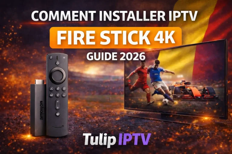 IPTV sur Fire Stick en Belgique