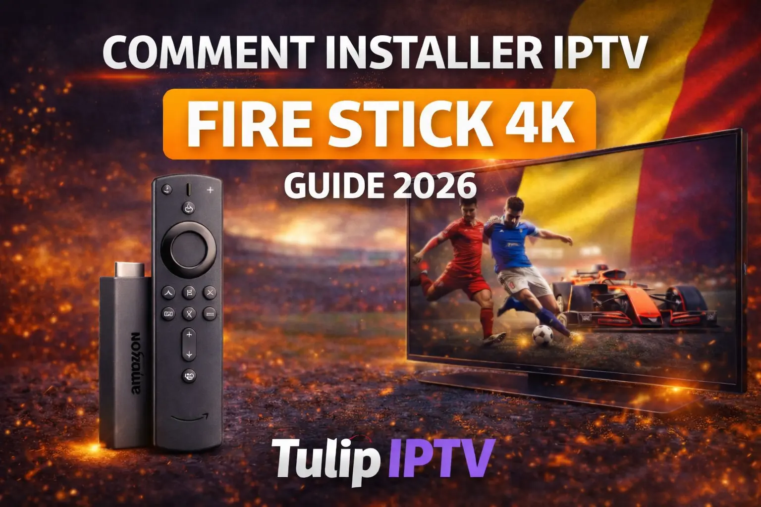 IPTV sur Fire Stick en Belgique