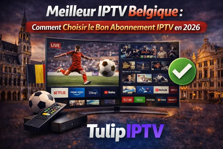 Meilleur IPTV Belgique : Comment Choisir le Bon Abonnement IPTV en 2026