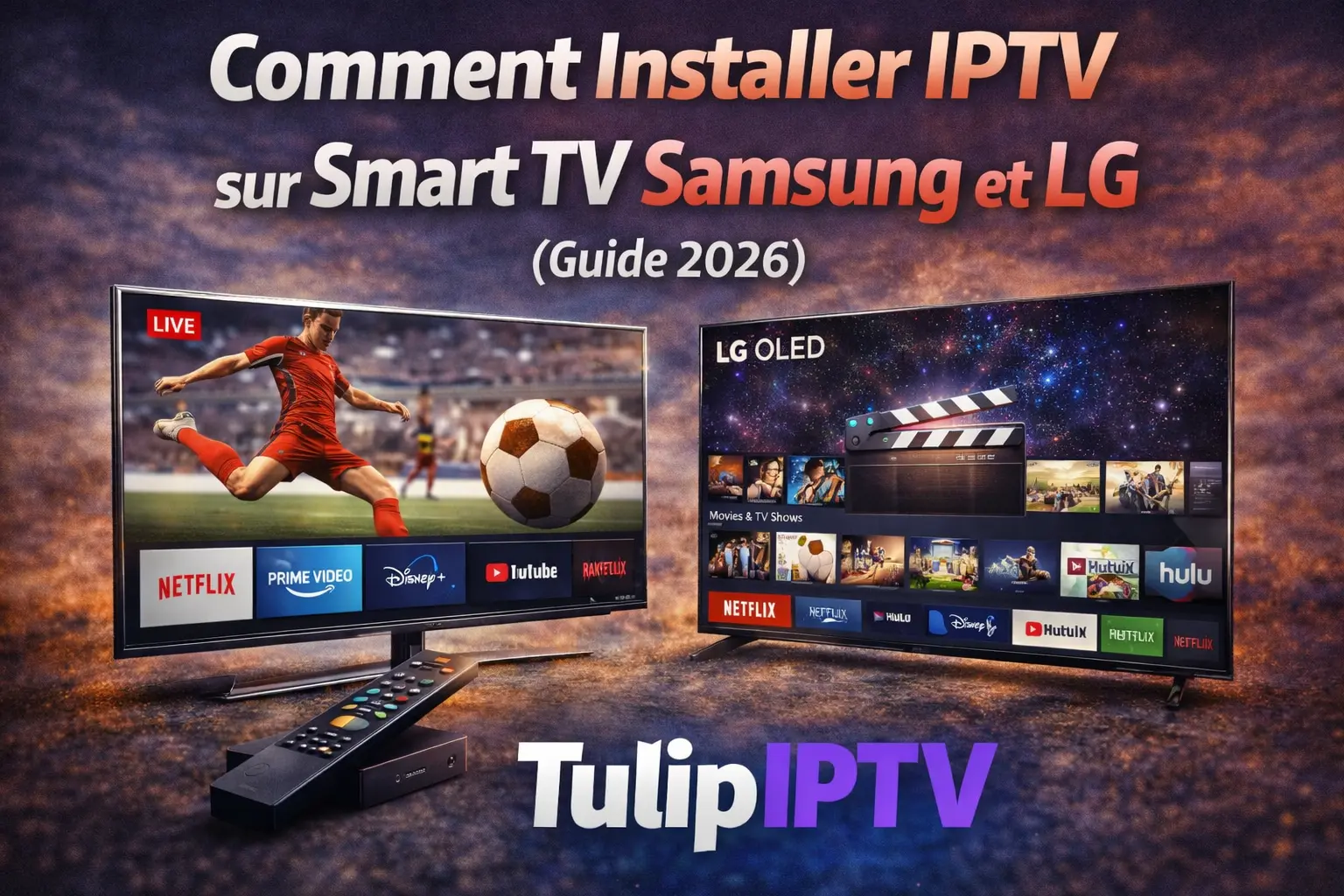 Comment Installer IPTV sur Smart TV Samsung et LG (Guide 2026)