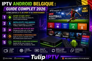 IPTV Android Belgique : Guide Complet 2026
