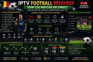 IPTV Football Belgique : Voir les Matchs en Direct