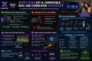 L'IPTV tiers est-il compatible avec une connexion Proximus ?
