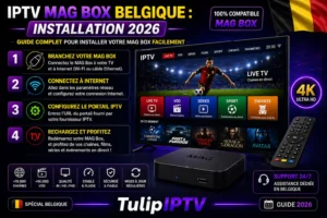 IPTV MAG Box Belgique : Installation 2026