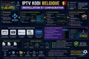 IPTV Kodi Belgique : Installation et Configuration