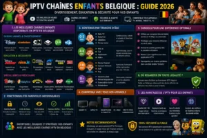 IPTV Chaînes Enfants Belgique : Guide 2026