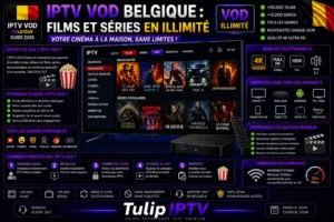 IPTV VOD Belgique : Films et Séries en Illimité