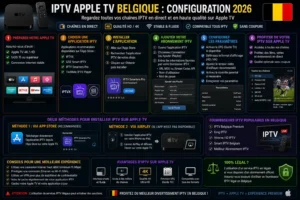 IPTV Apple TV Belgique : Configuration 2026