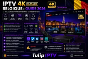 IPTV 4K Ultra HD Belgique : Guide 2026