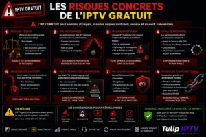 Les risques concrets de l'IPTV gratuit